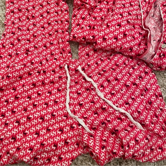 Victoria’s Secret The Dreamer Pajama Set 2 piece Size Small Short SP reindeer - Picture 4 of 10